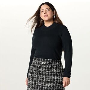 NWT 2X The Drop Black Sweater